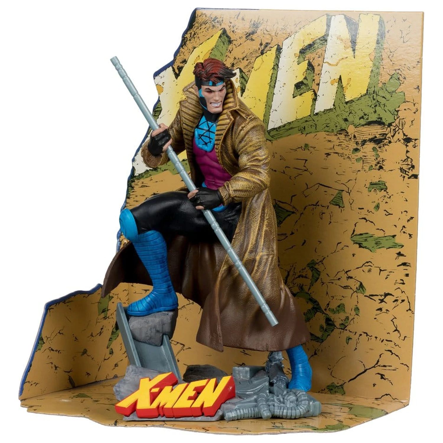 Marvel Collection PVC socha 1/10 Gambit (X-Men #1) 18 cm produktová fotografia