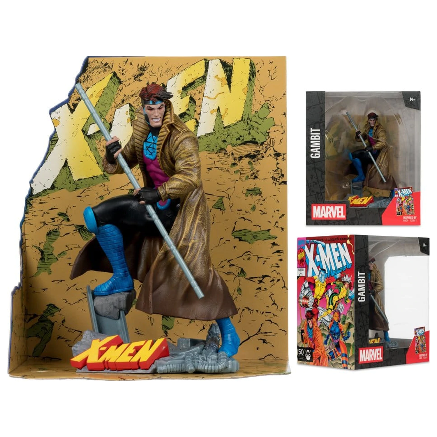 Marvel Collection PVC socha 1/10 Gambit (X-Men #1) 18 cm produktová fotografia