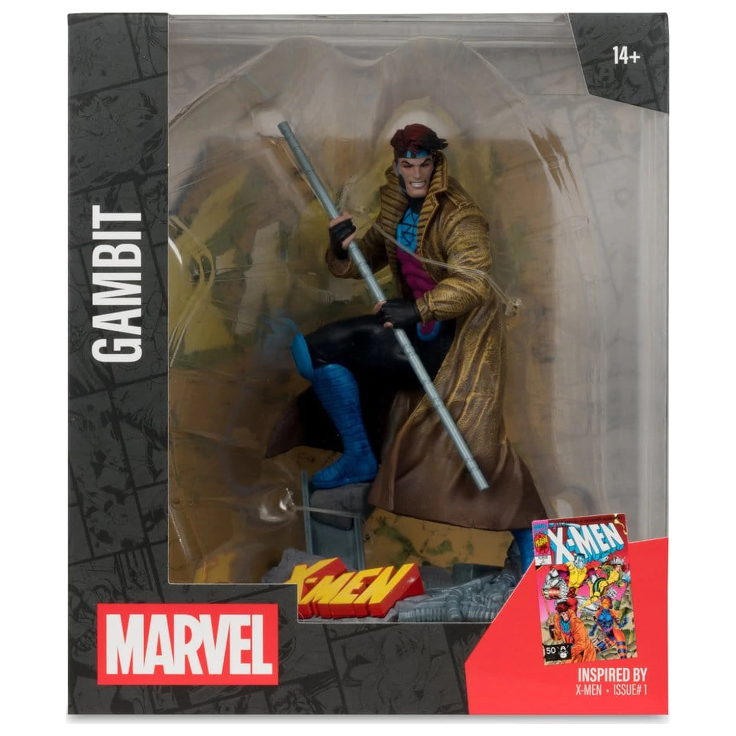 Marvel Collection PVC socha 1/10 Gambit (X-Men #1) 18 cm produktová fotografia