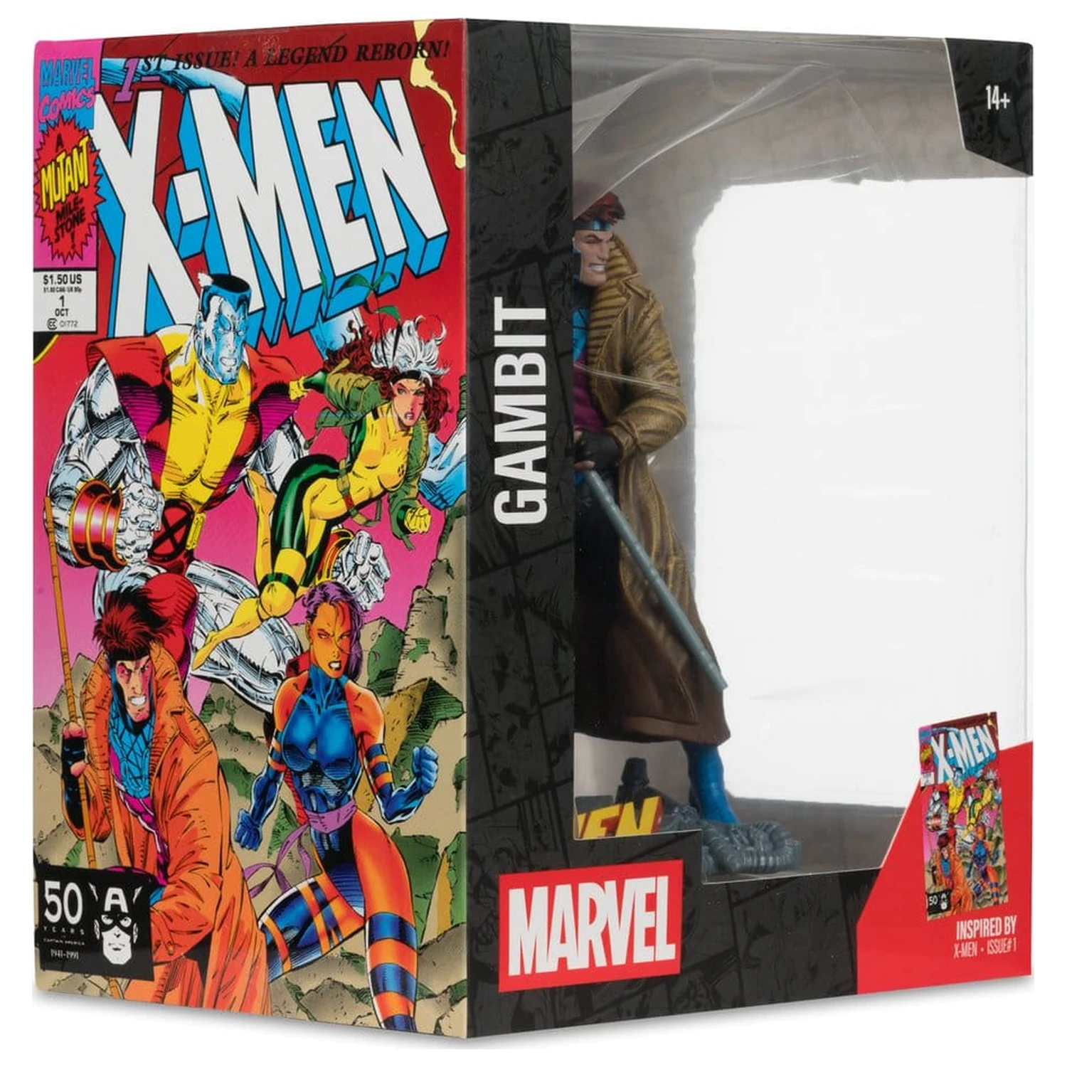 Marvel Collection PVC socha 1/10 Gambit (X-Men #1) 18 cm produktová fotografia