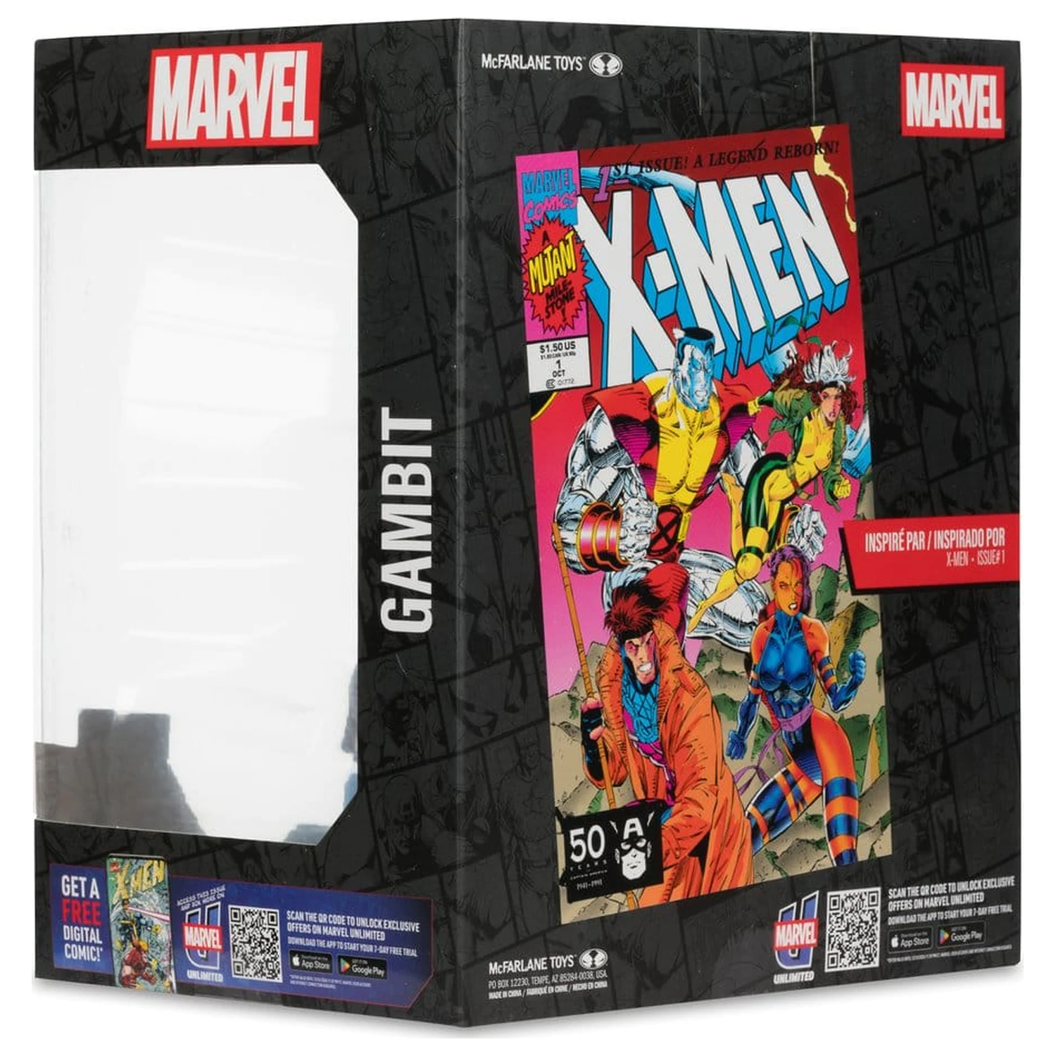 Marvel Collection PVC socha 1/10 Gambit (X-Men #1) 18 cm produktová fotografia