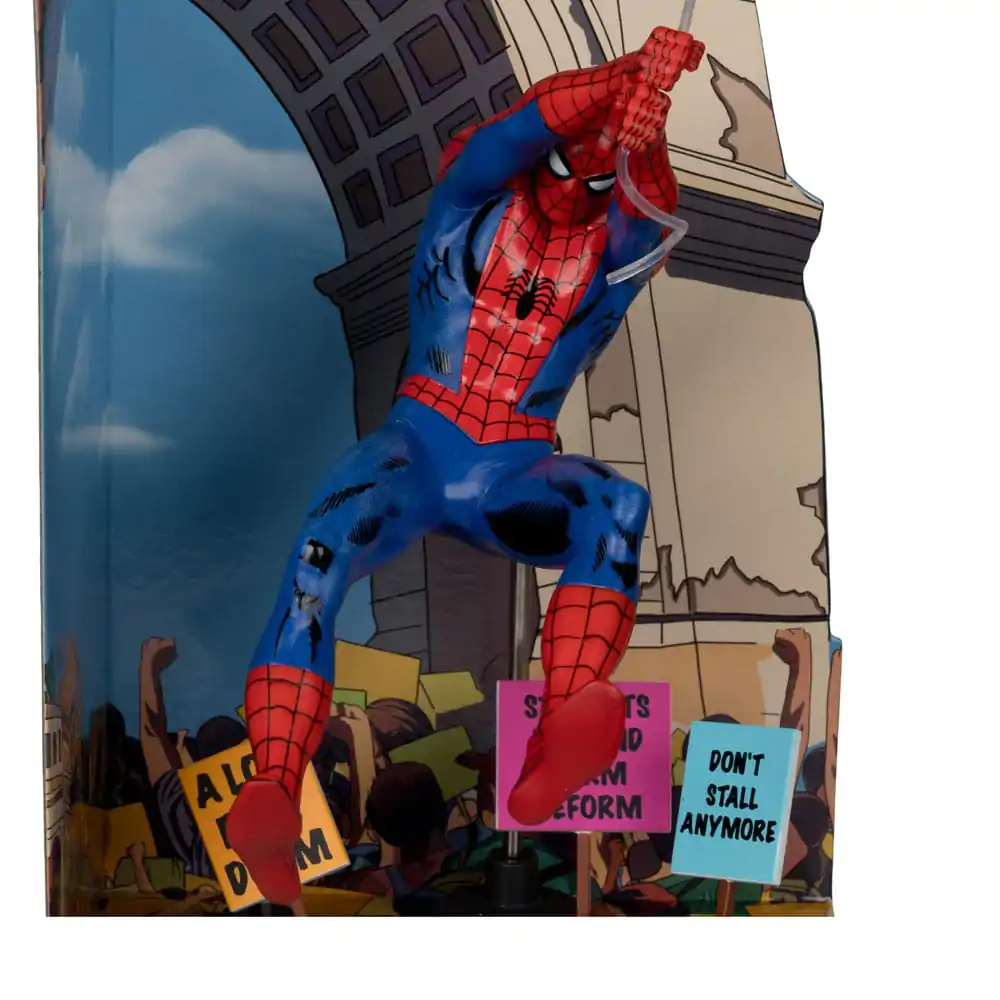 Marvel Collection PVC Socha 1/10 Spider-Man (The Amazing Spider-Man #68) (Gold Label) 15 cm produktová fotografia