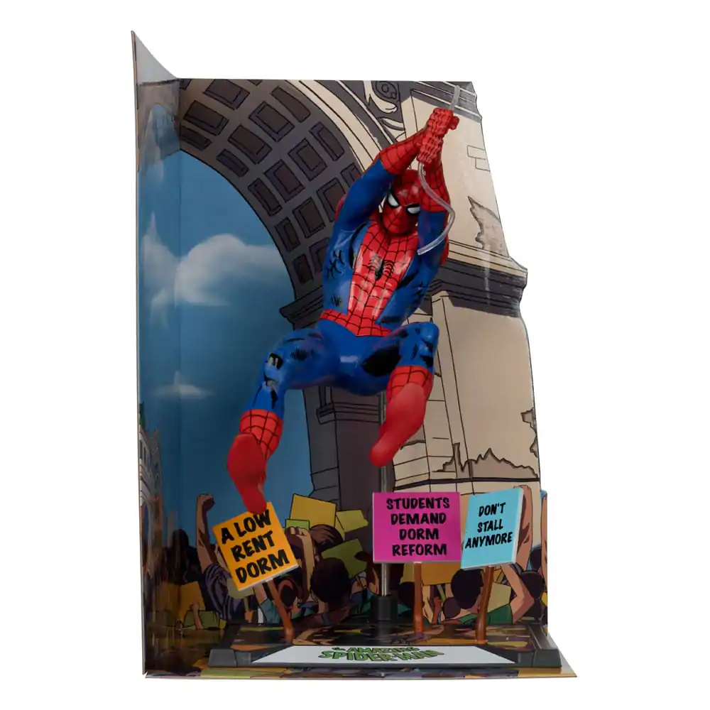 Marvel Collection PVC Socha 1/10 Spider-Man (The Amazing Spider-Man #68) (Gold Label) 15 cm produktová fotografia
