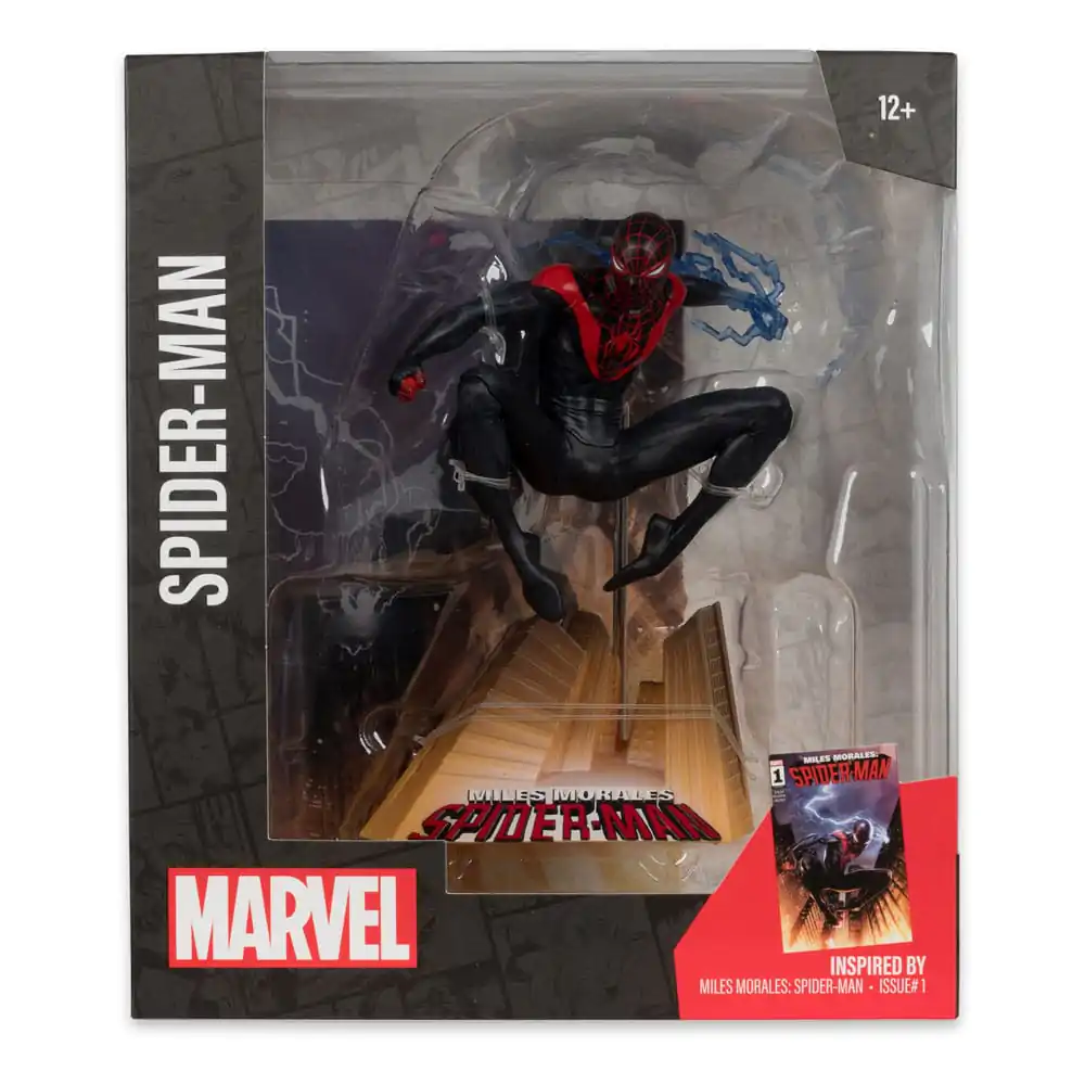 Marvel Collection PVC Statue 1/10 Spider-Man (Miles Morales: Spider-Man #1) 13 cm termékfotó