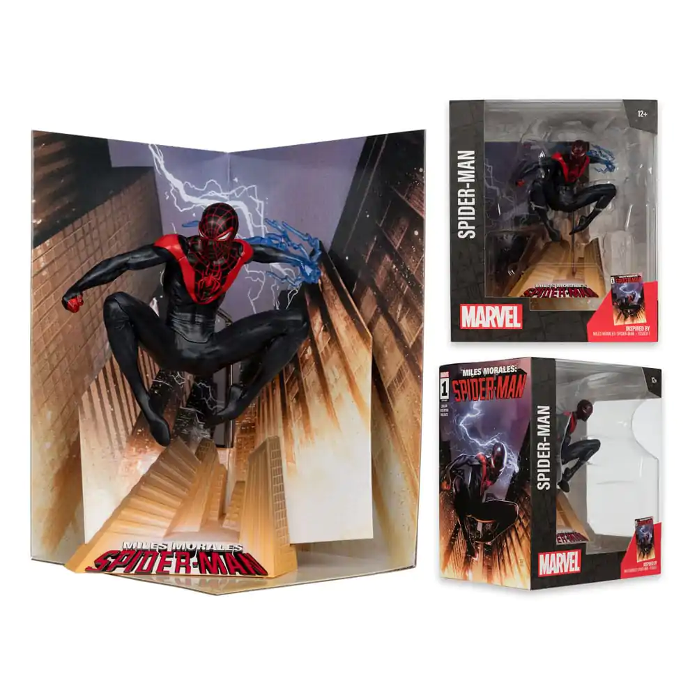 Marvel Collection PVC Statue 1/10 Spider-Man (Miles Morales: Spider-Man #1) 13 cm termékfotó