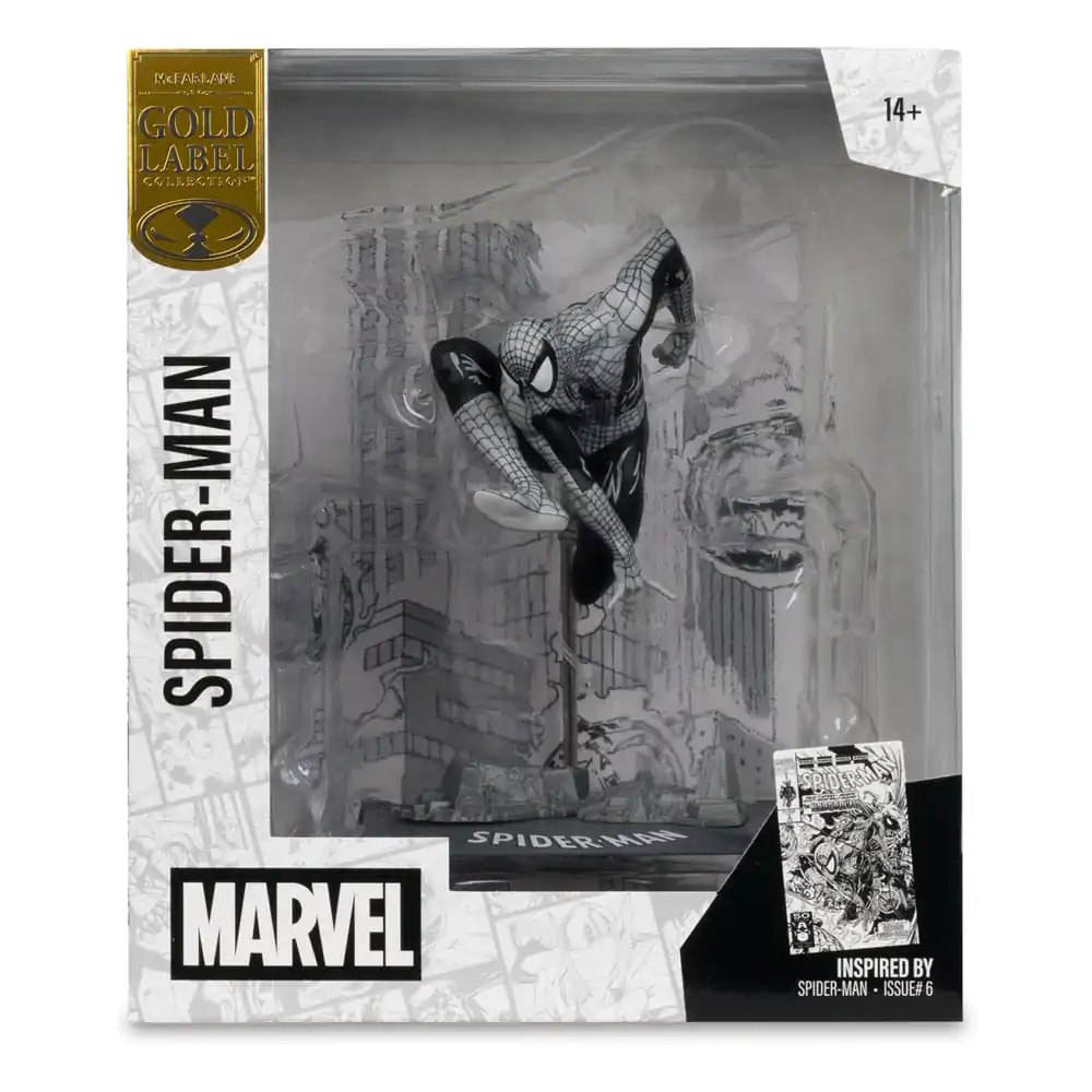 Marvel Collection PVC Socha 1/10 Spider-Man (Spider-Man #6)(Line Art)(Gold Label) 10 cm produktová fotografia