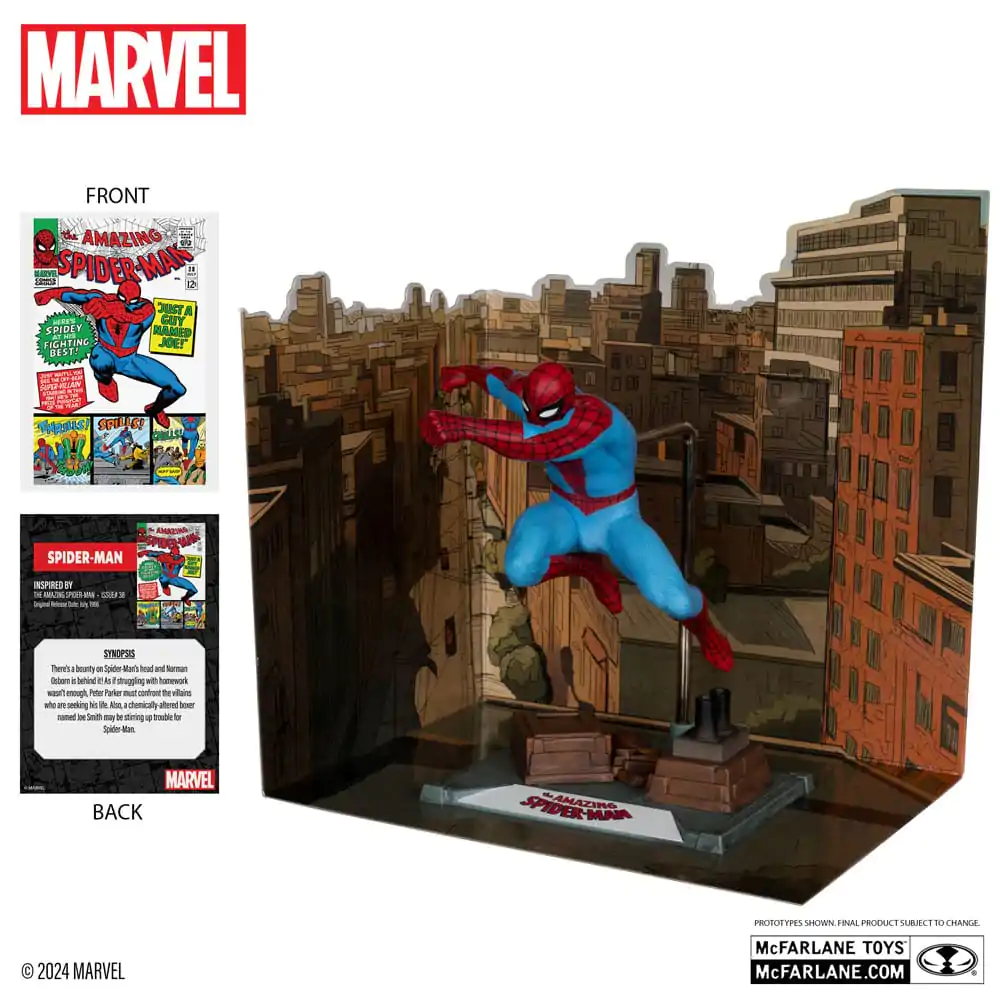 Marvel Collection 1/10 Spider-Man (The Amazing Spider-Man #38) (Gold Label) PVC socha 15 cm termékfotó