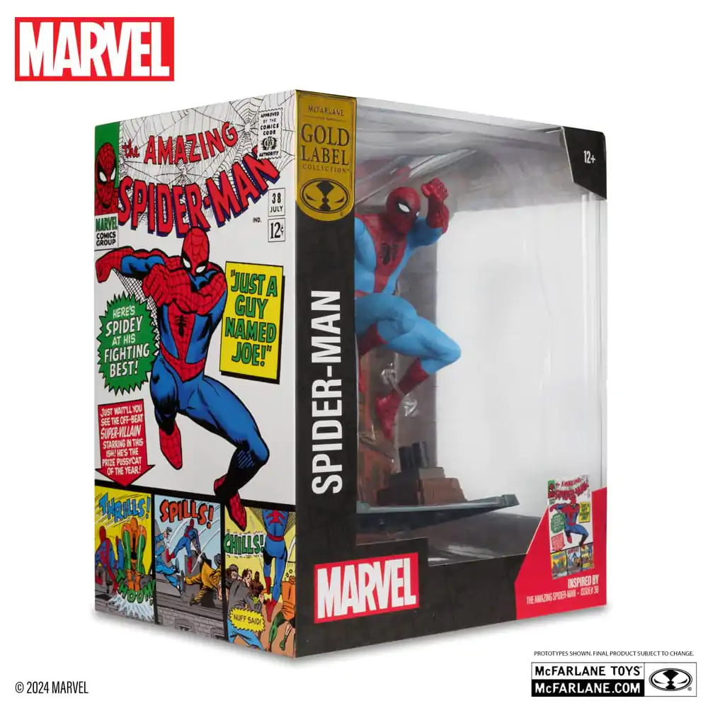 Marvel Collection 1/10 Spider-Man (The Amazing Spider-Man #38) (Gold Label) PVC socha 15 cm termékfotó