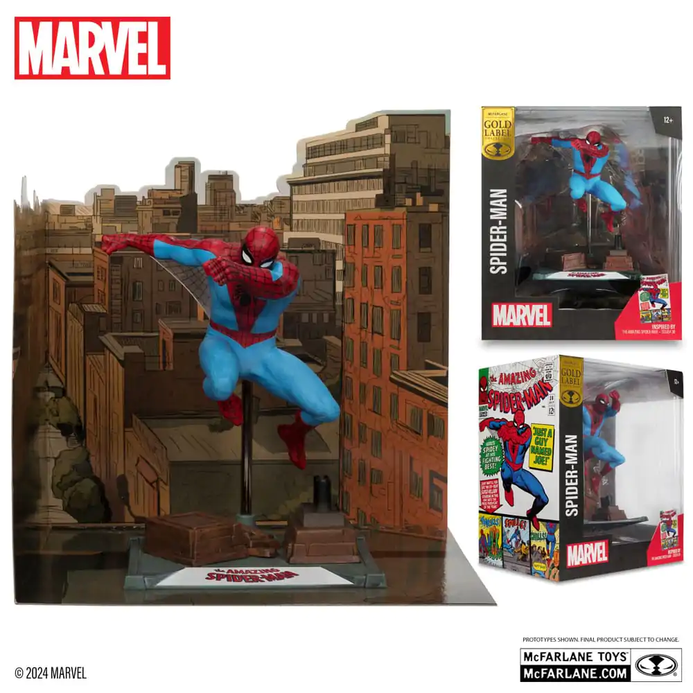 Marvel Collection 1/10 Spider-Man (The Amazing Spider-Man #38) (Gold Label) PVC socha 15 cm termékfotó