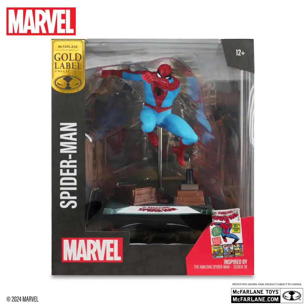 Marvel Collection 1/10 Spider-Man (The Amazing Spider-Man #38) (Gold Label) PVC socha 15 cm termékfotó