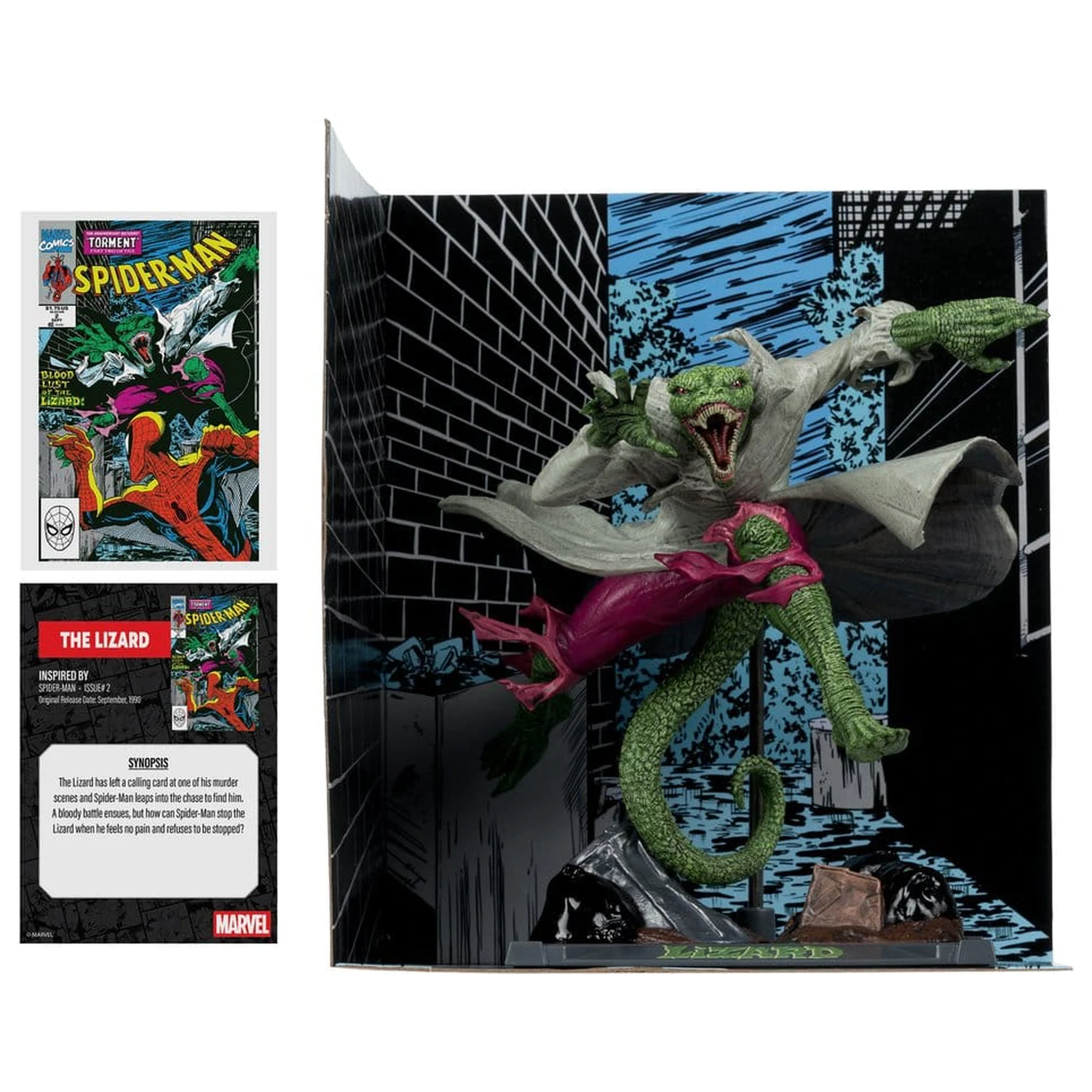 Marvel Collection PVC socha 1/10 The Lizard (Spider-Man #2) 15 cm produktová fotografia