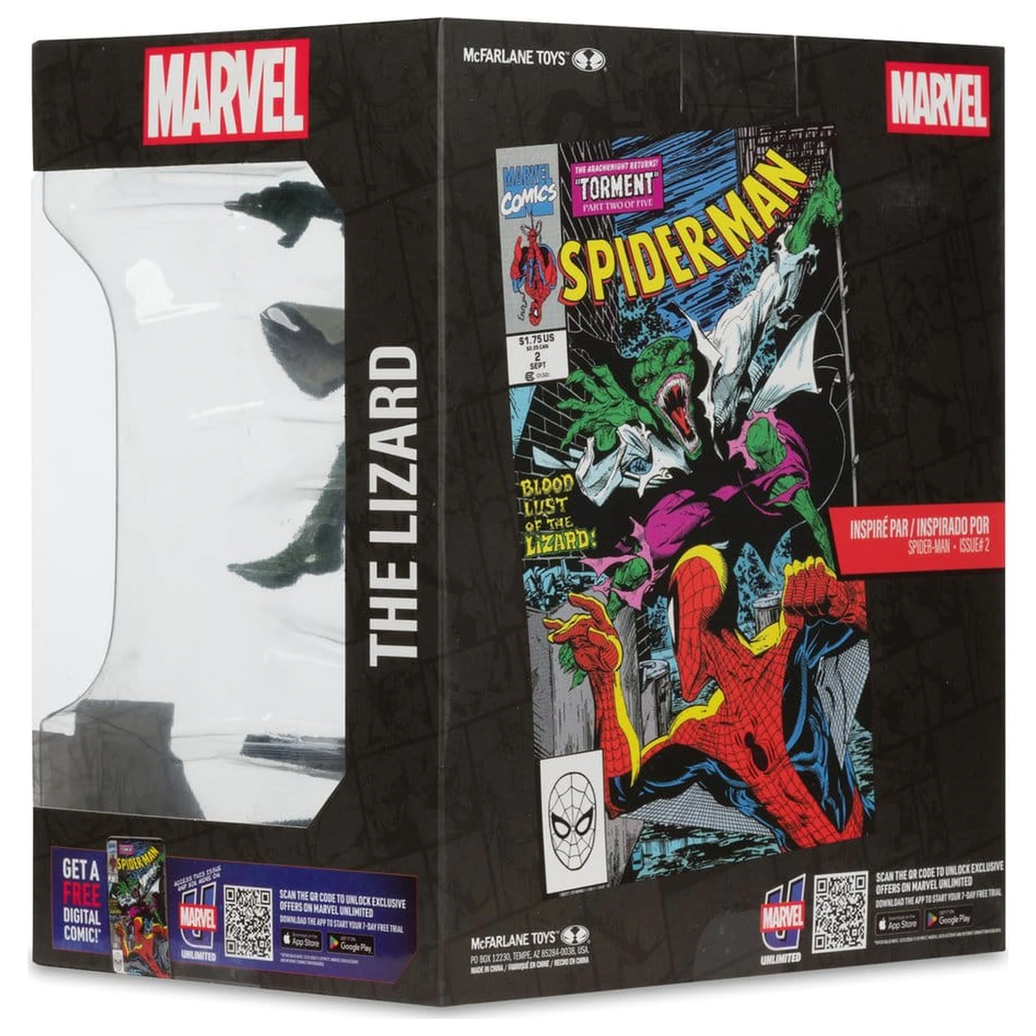 Marvel Collection PVC socha 1/10 The Lizard (Spider-Man #2) 15 cm produktová fotografia