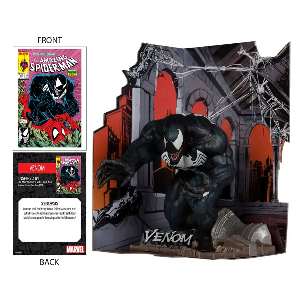 Marvel Collection PVC Socha 1/10 Venom (The Amazing Spider-Man #316) 16 cm produktová fotografia