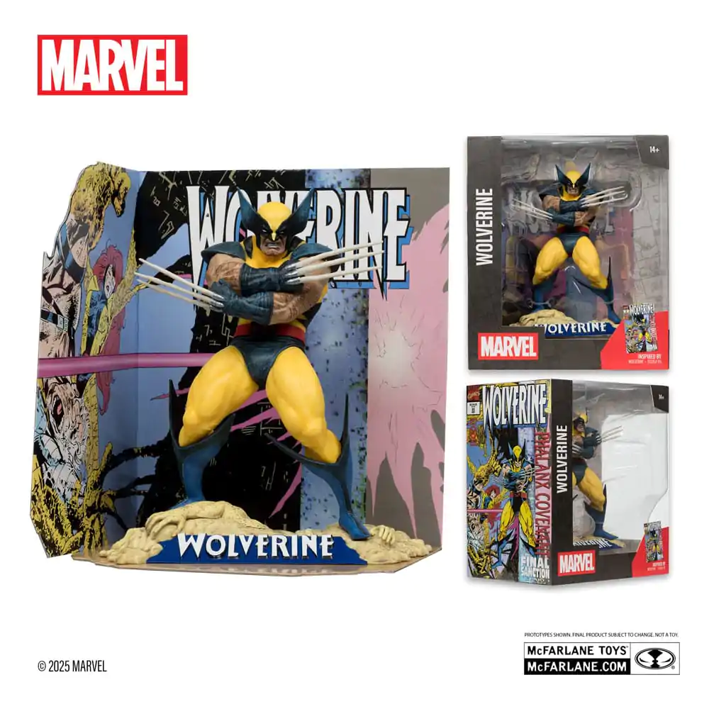 Marvel Collection PVC socha 1/10 Wolverine (Wolverine #85) 17 cm produktová fotografia