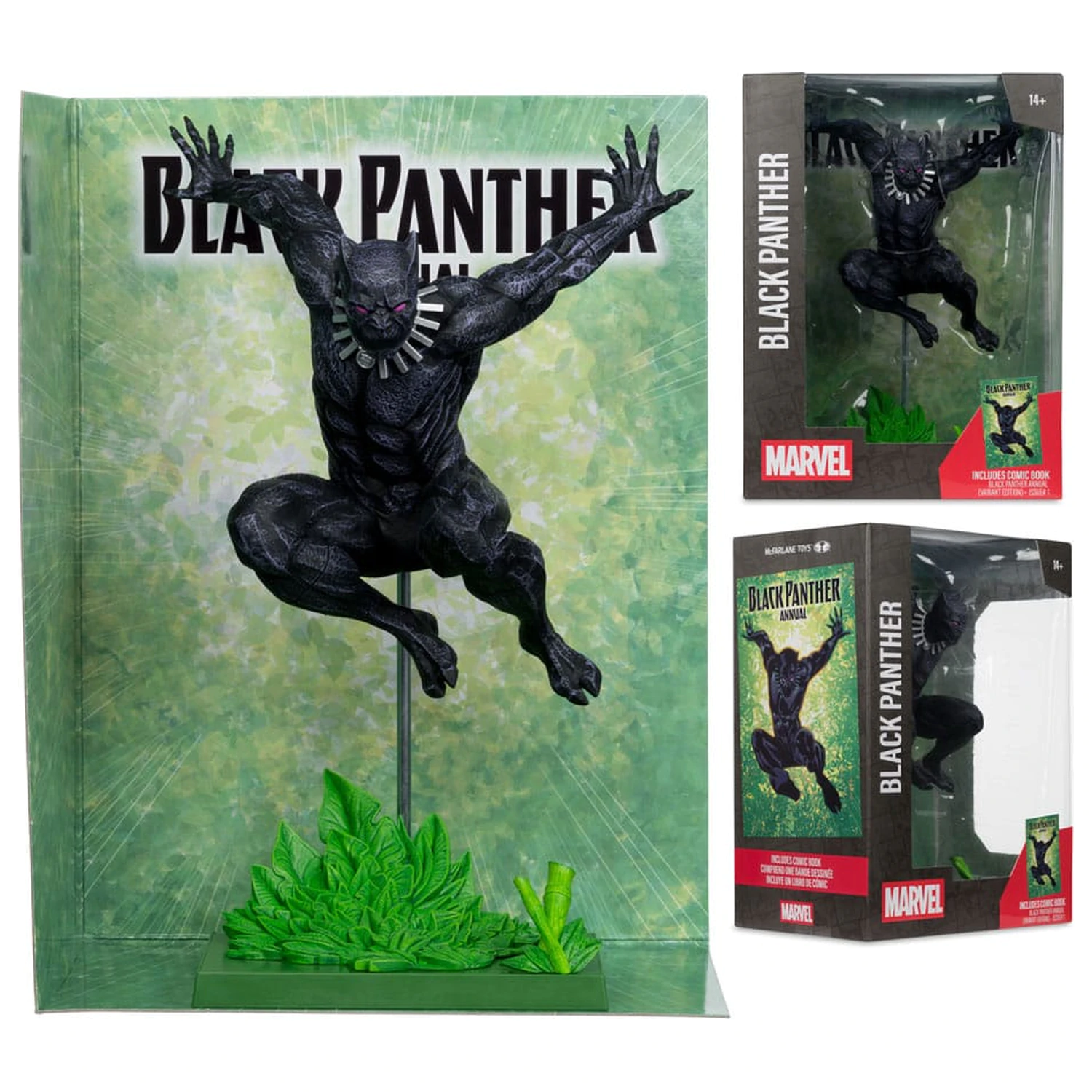 Marvel Collection PVC socha 1/6 Black Panther (Black Panther Annual #1) (Variant) 29 cm produktová fotografia