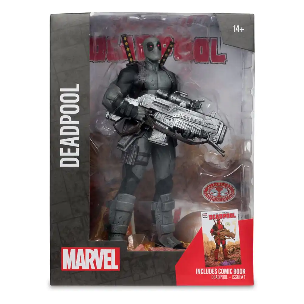 Marvel Collection PVC Socha 1/6 Deadpool (Deadpool #1)(Grey Suit Chase) 27 cm produktová fotografia