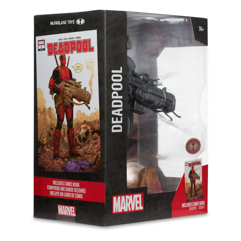 Marvel Collection PVC Socha 1/6 Deadpool (Deadpool #1)(Grey Suit Chase) 27 cm produktová fotografia