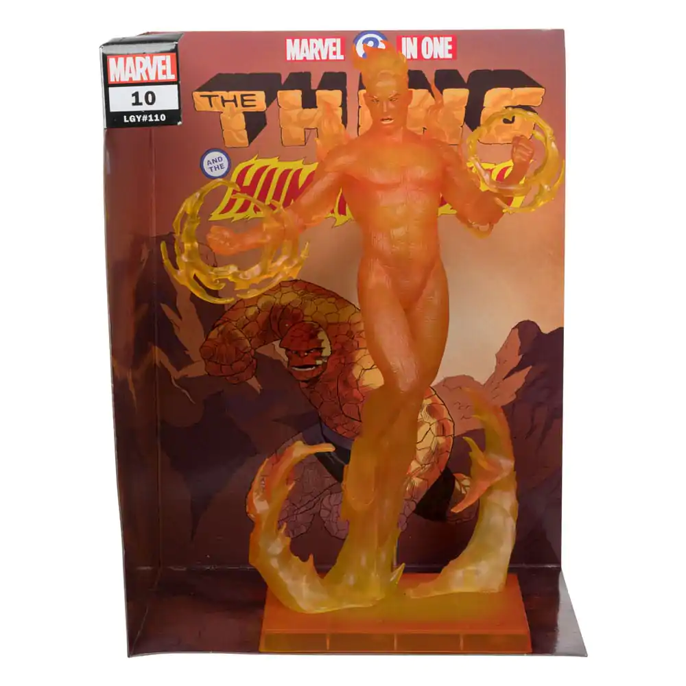 Marvel Collection PVC Socha 1/6 Human Torch (Marvel 2 in 1 #10) 29 cm produktová fotografia