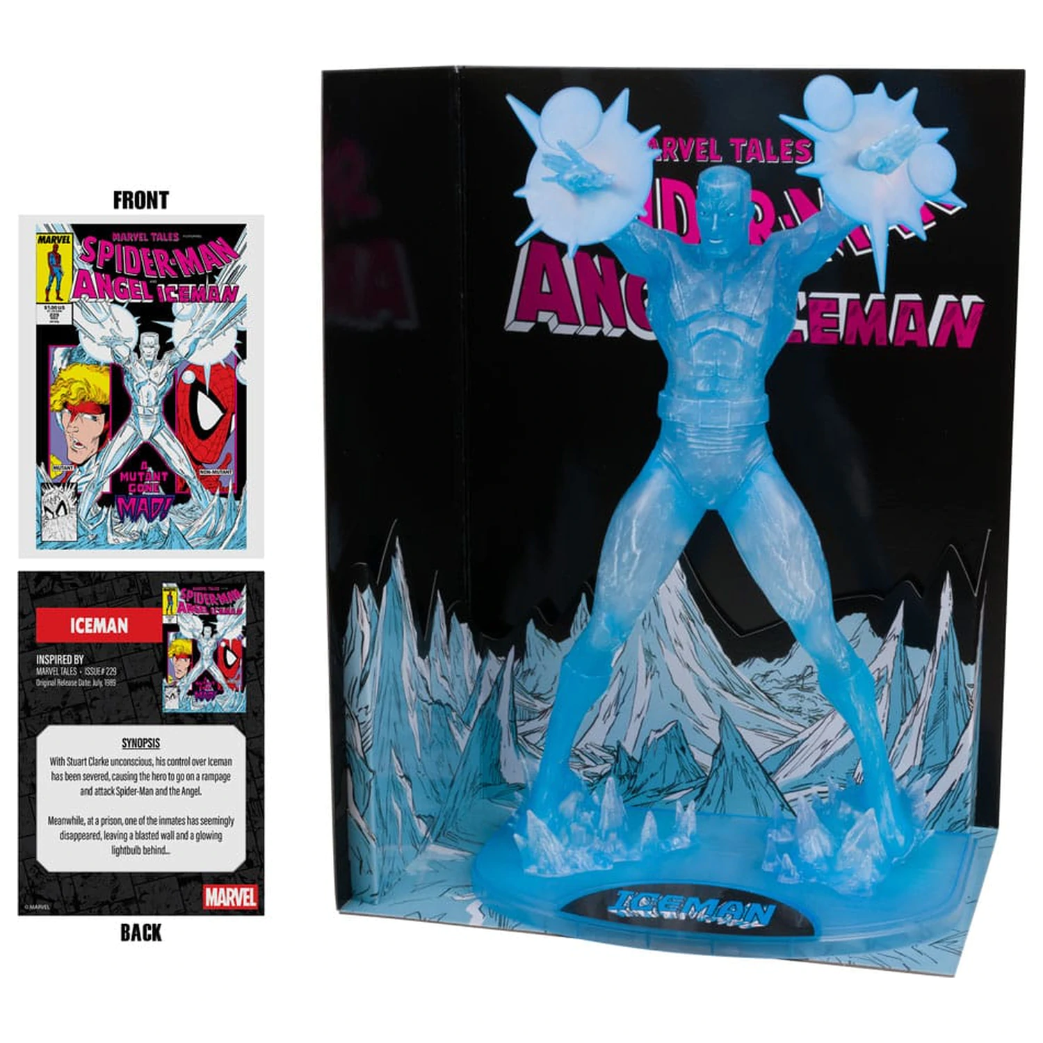 Marvel Collection PVC socha 1/6 Iceman (Marvel Tales #229) (Red Platinum Edition) 29 cm produktová fotografia