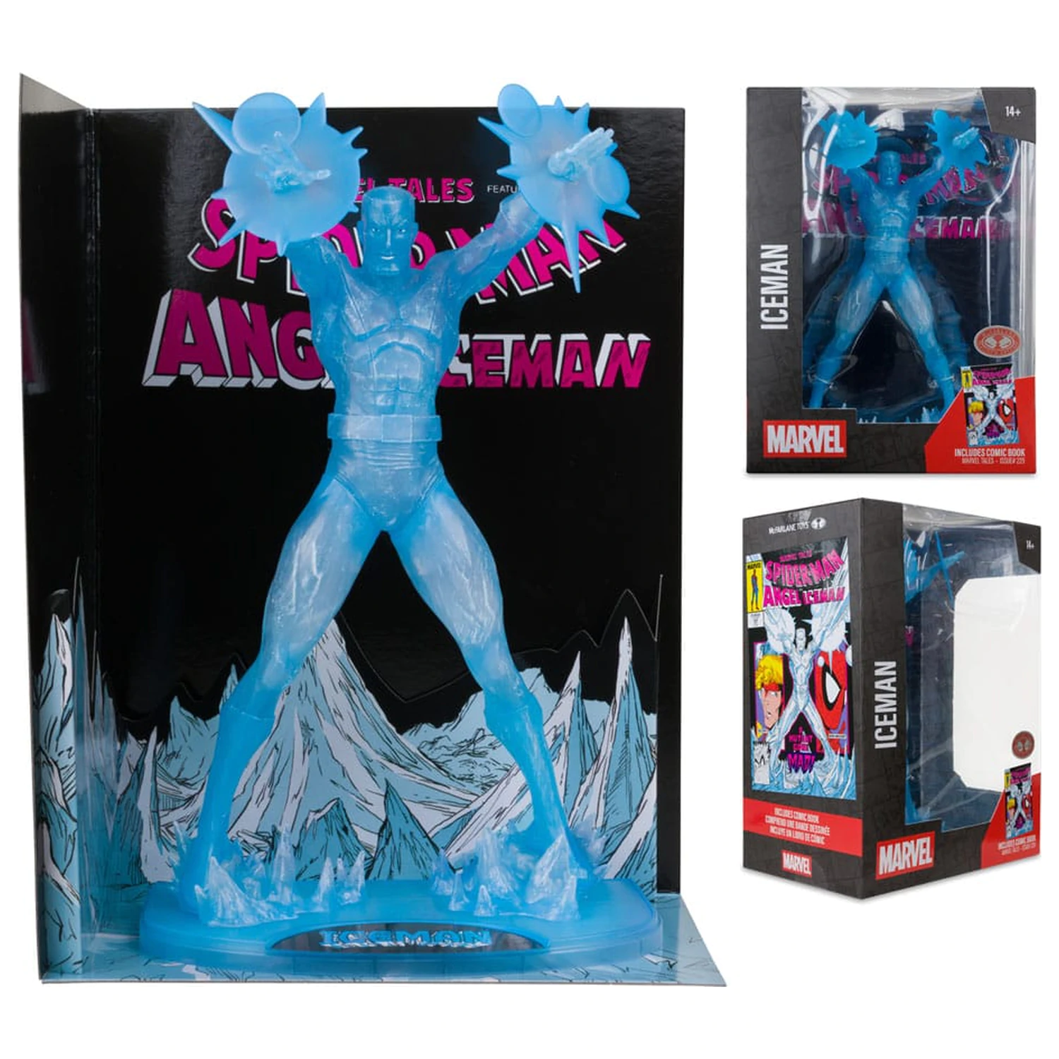 Marvel Collection PVC socha 1/6 Iceman (Marvel Tales #229) (Red Platinum Edition) 29 cm produktová fotografia
