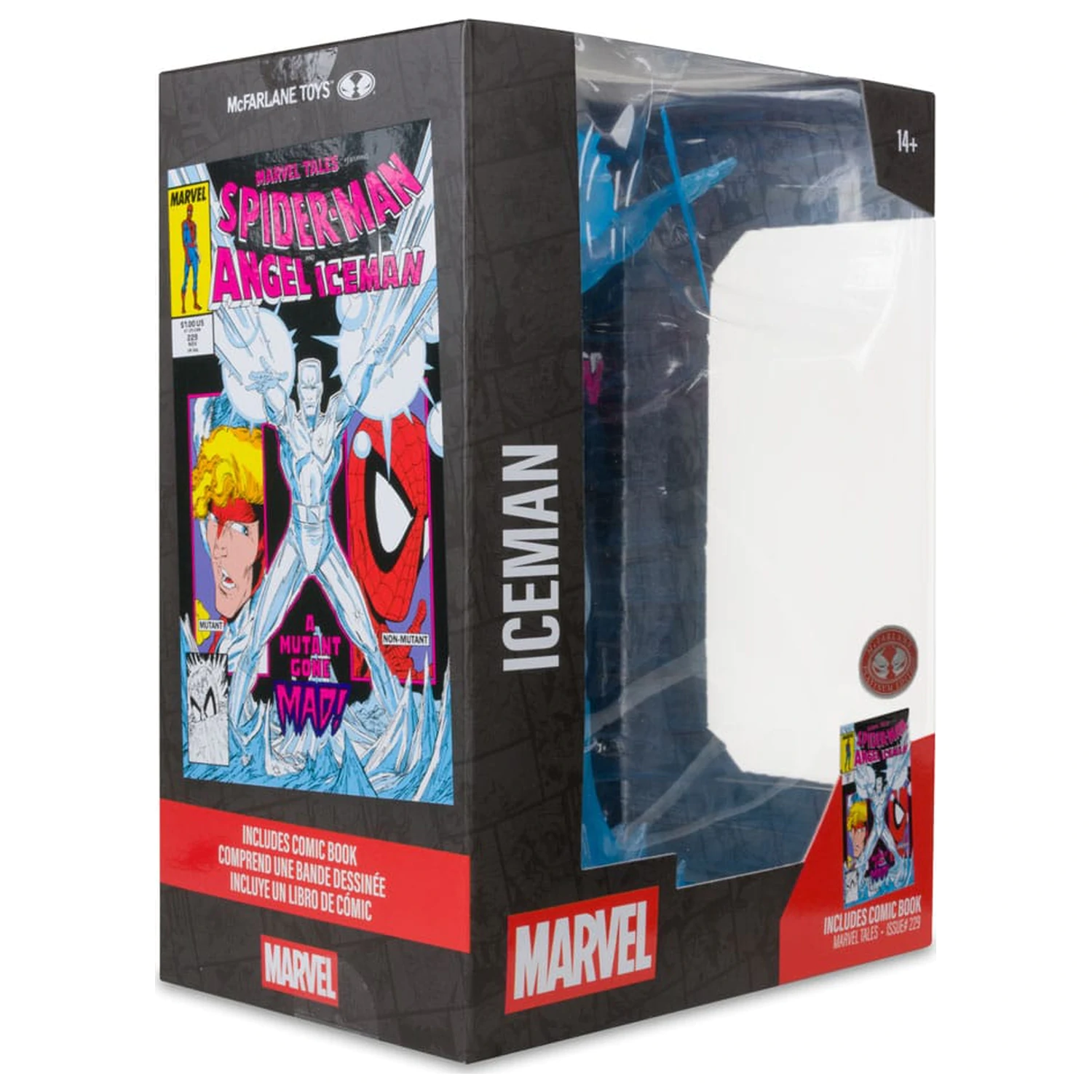 Marvel Collection PVC socha 1/6 Iceman (Marvel Tales #229) (Red Platinum Edition) 29 cm produktová fotografia