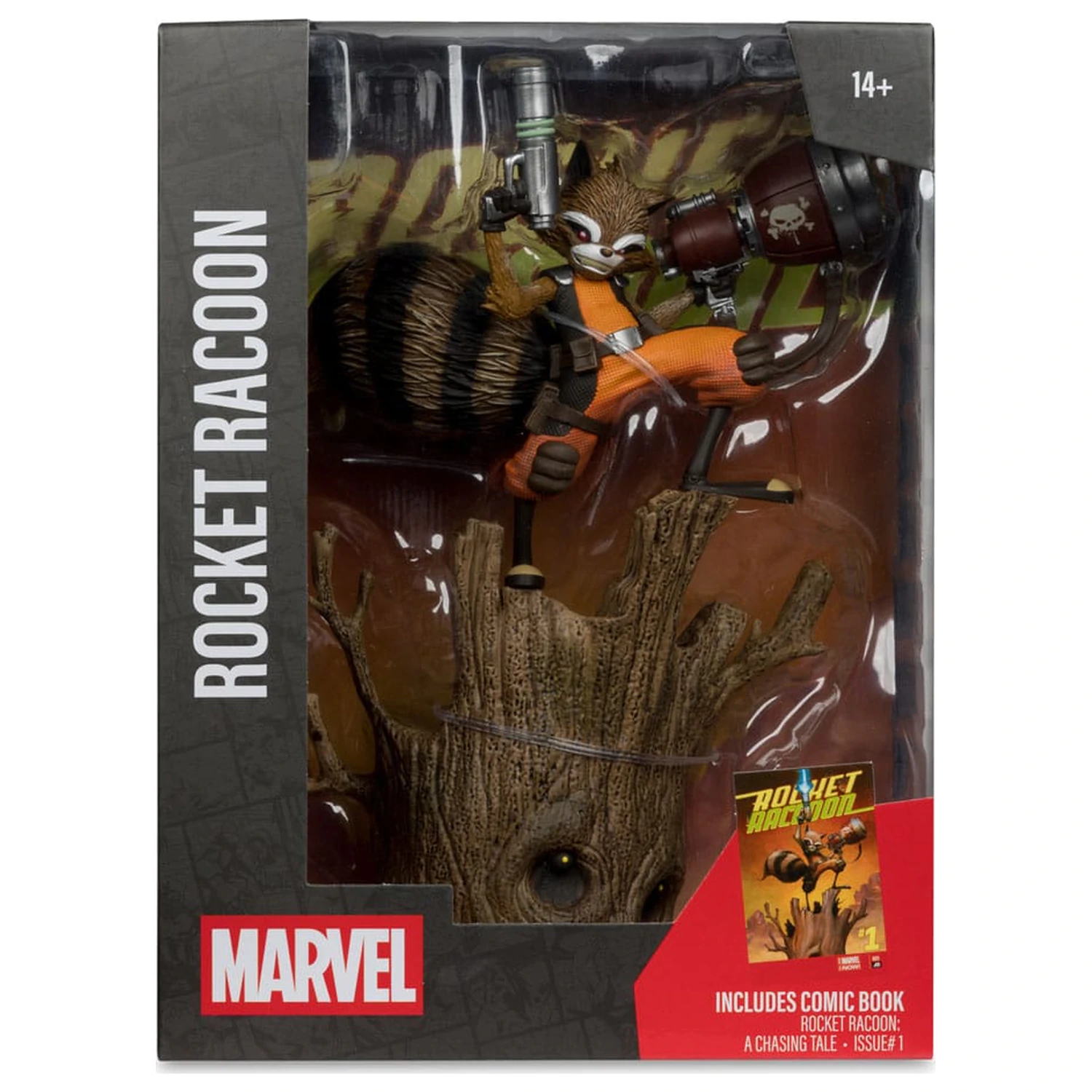 Marvel Collection PVC socha 1/6 Rocket Racoon (Rocket Racoon: A Chasing Tale #1) 18 cm produktová fotografia