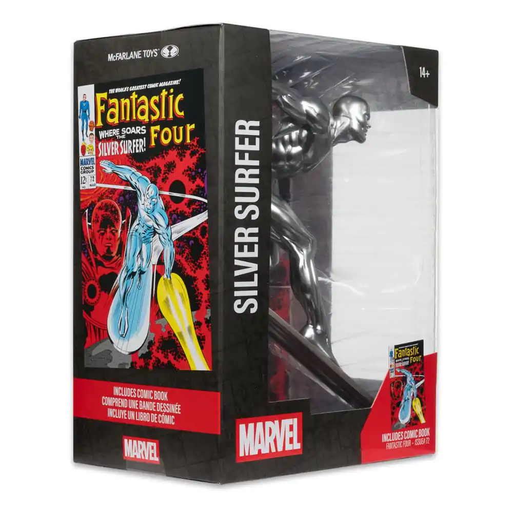 Marvel Collection PVC Socha 1/6 Silver Surfer (Fantastic Four #72) 25 cm produktová fotografia