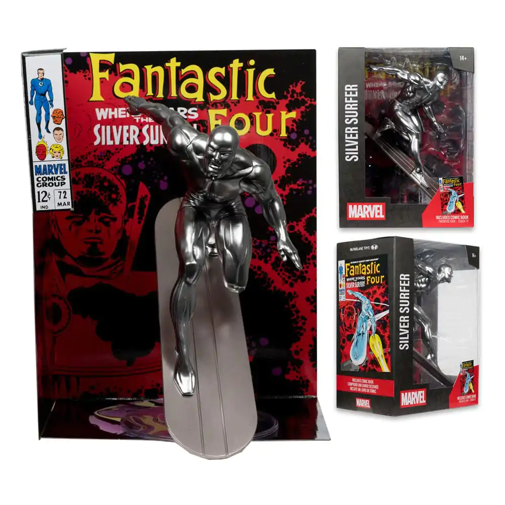 Marvel Collection PVC Socha 1/6 Silver Surfer (Fantastic Four #72) 25 cm produktová fotografia