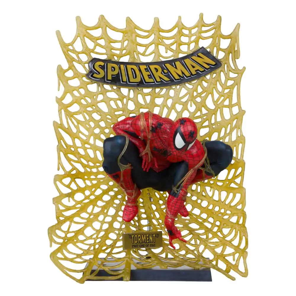 Marvel Collection PVC socha 1/6 Spider-Man (Spider-Man # 1) (Gold Edition) (Gold Label) 15 cm produktová fotografia