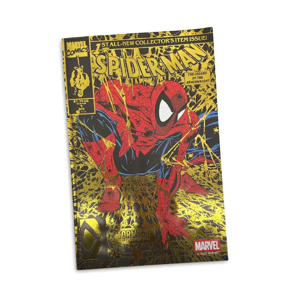 Marvel Collection PVC socha 1/6 Spider-Man (Spider-Man # 1) (Gold Edition) (Gold Label) 15 cm produktová fotografia
