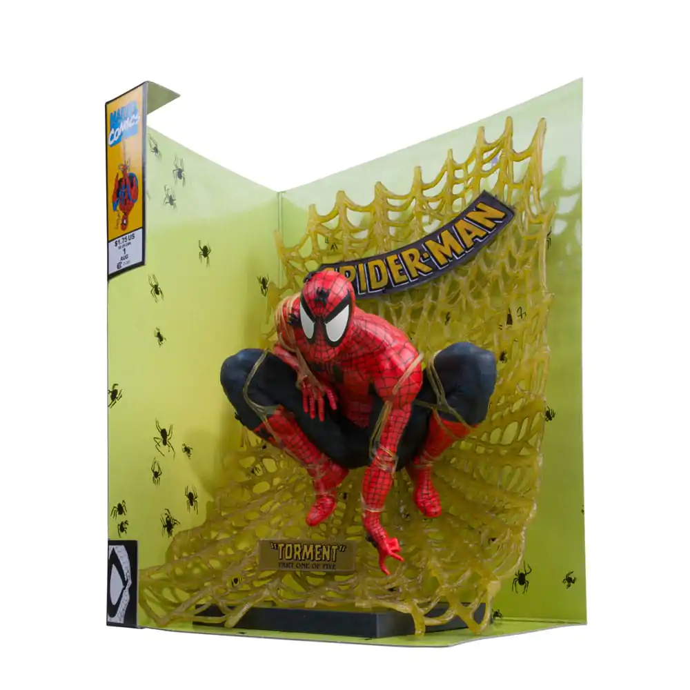 Marvel Collection PVC socha 1/6 Spider-Man (Spider-Man # 1) (Gold Edition) (Gold Label) 15 cm produktová fotografia