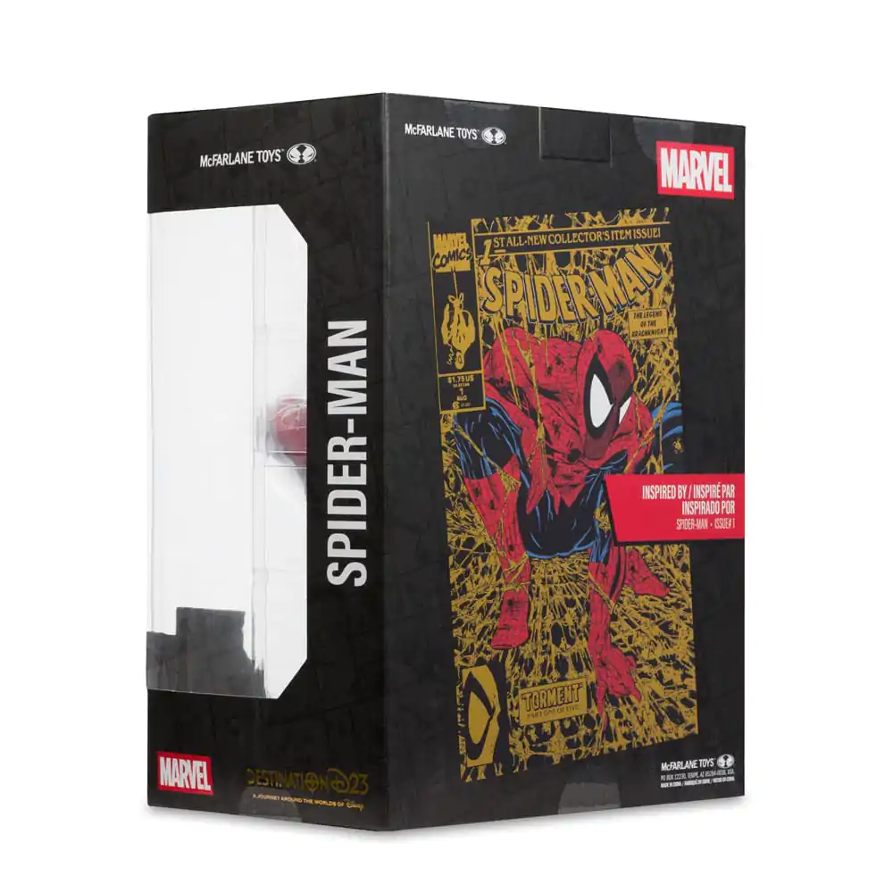 Marvel Collection PVC socha 1/6 Spider-Man (Spider-Man # 1) (Gold Edition) (Gold Label) 15 cm produktová fotografia