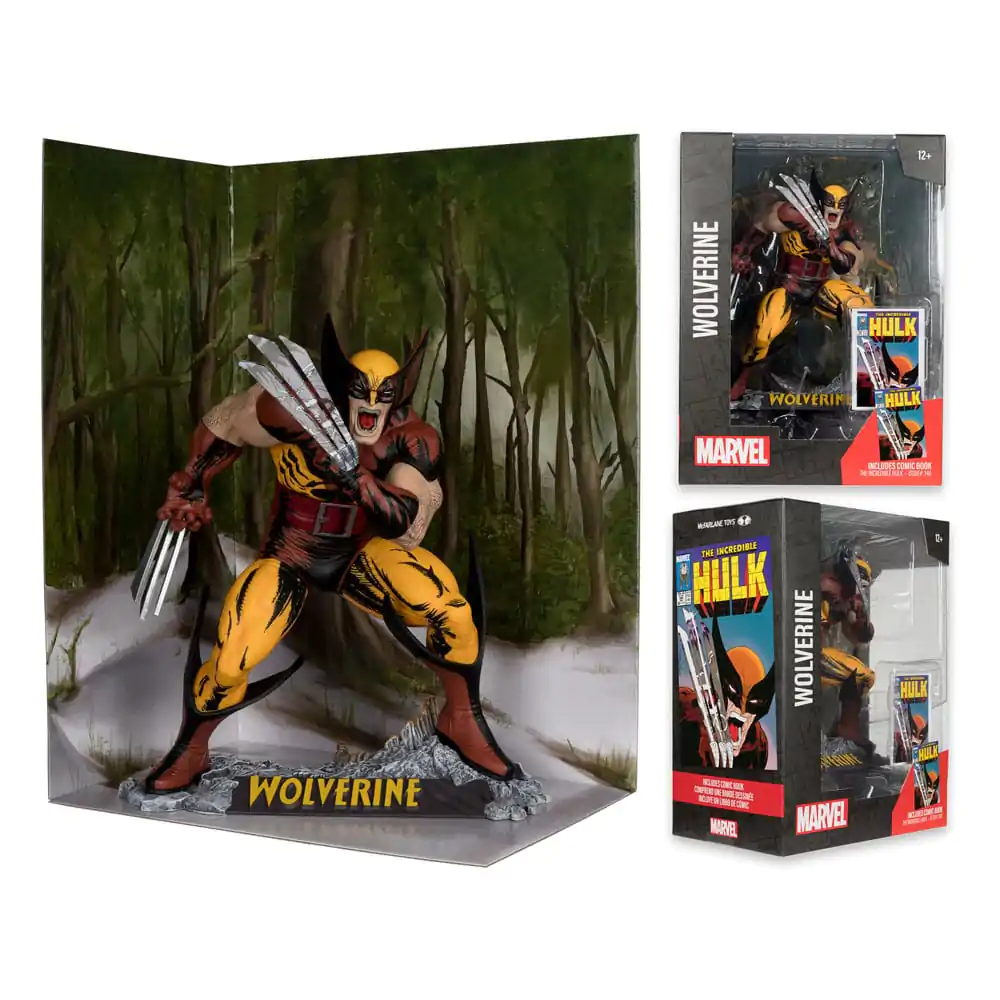 Marvel Collection PVC Socha 1/6 Wolverine (The Incredible Hulk #340) 21 cm produktová fotografia