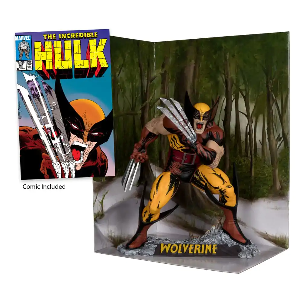 Marvel Collection PVC Socha 1/6 Wolverine (The Incredible Hulk #340) 21 cm produktová fotografia