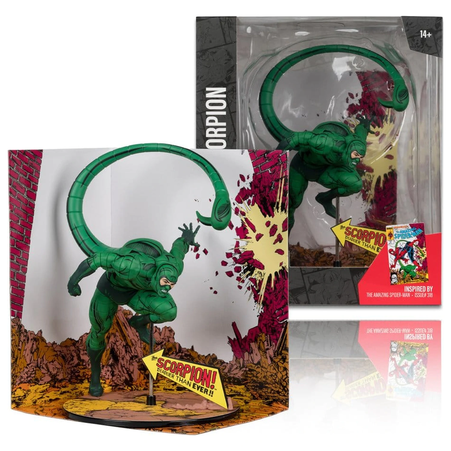 Marvel Collection PVC figúrka 1/10 Scorpion (The Amazing Spider-Man #318) 17 cm produktová fotografia