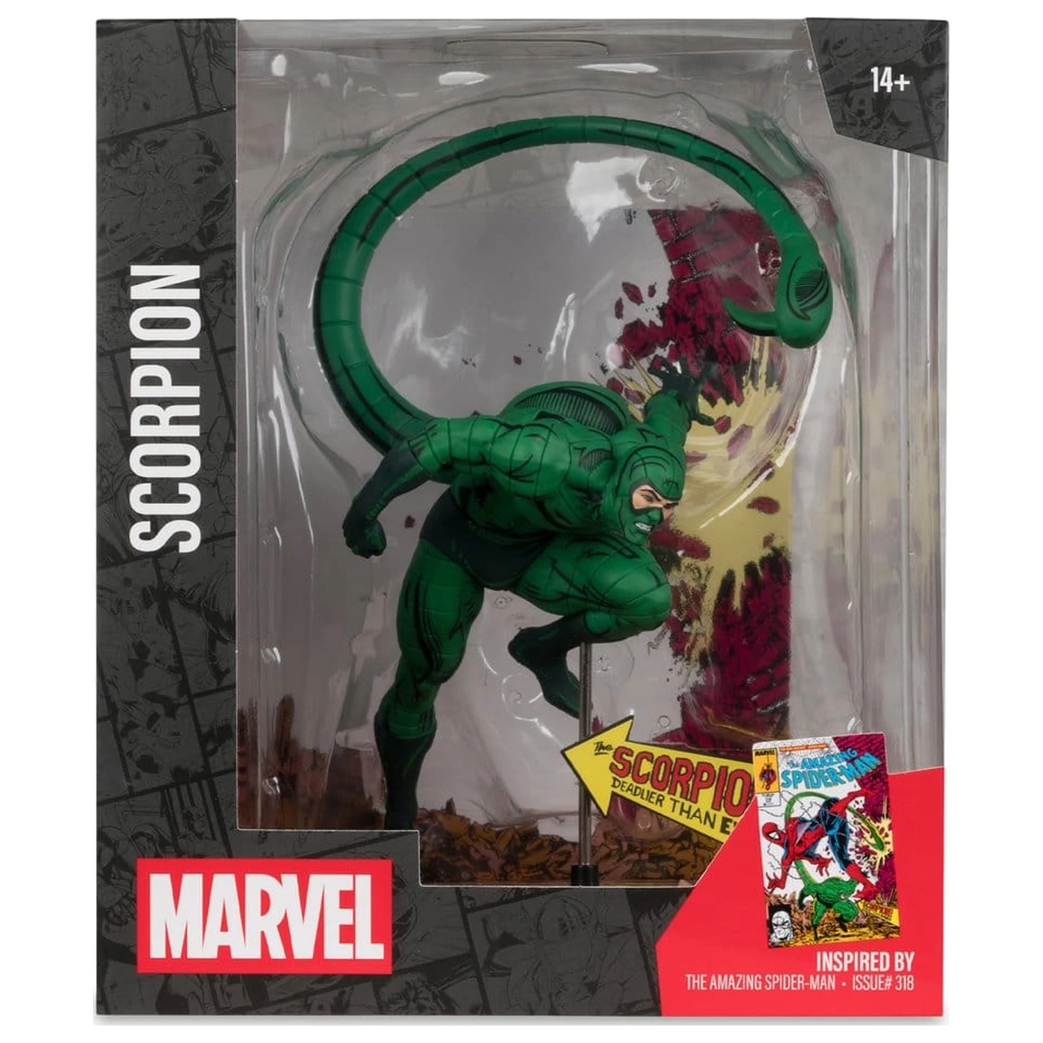 Marvel Collection PVC figúrka 1/10 Scorpion (The Amazing Spider-Man #318) 17 cm produktová fotografia