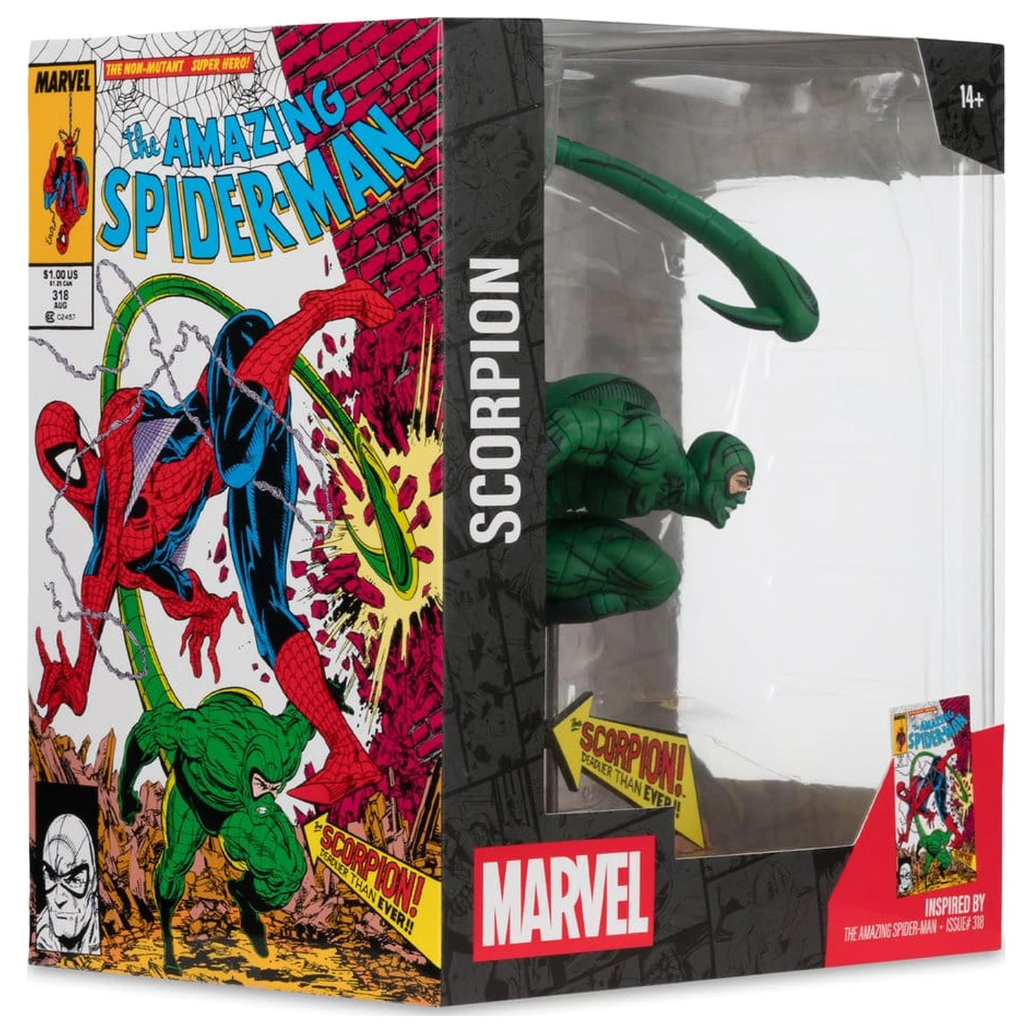 Marvel Collection PVC figúrka 1/10 Scorpion (The Amazing Spider-Man #318) 17 cm produktová fotografia
