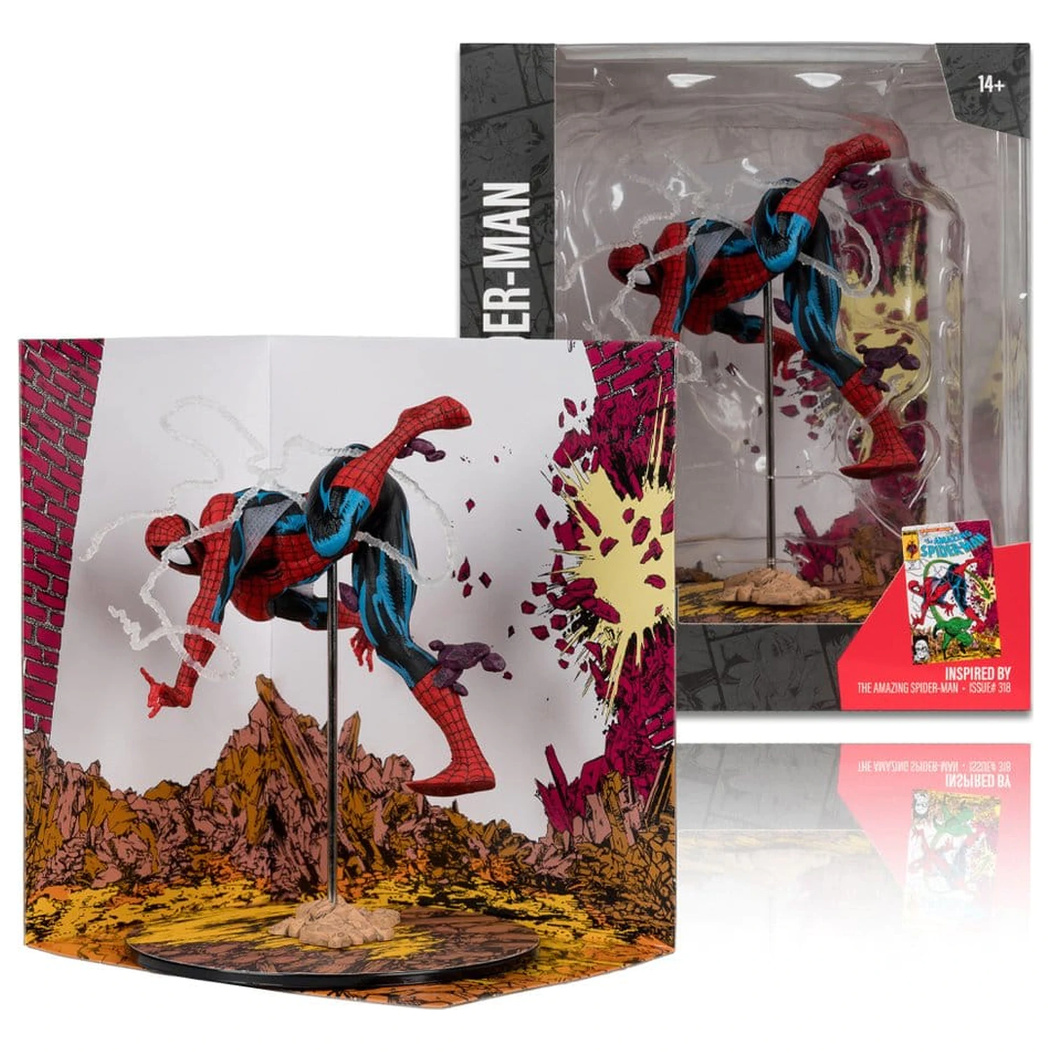 Marvel Collection PVC figúrka 1/10 Spider-Man (The Amazing Spider-Man #318) 17 cm produktová fotografia