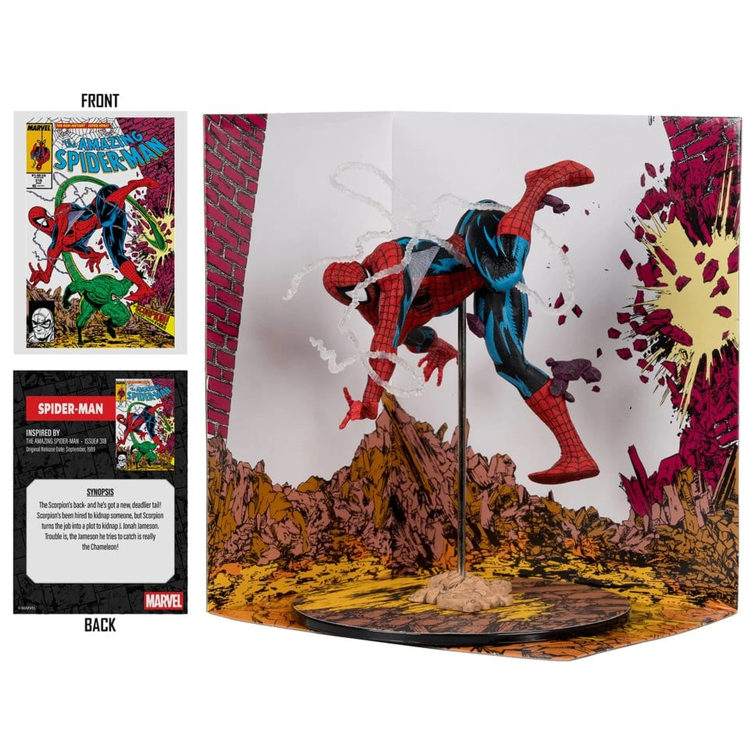 Marvel Collection PVC figúrka 1/10 Spider-Man (The Amazing Spider-Man #318) 17 cm produktová fotografia