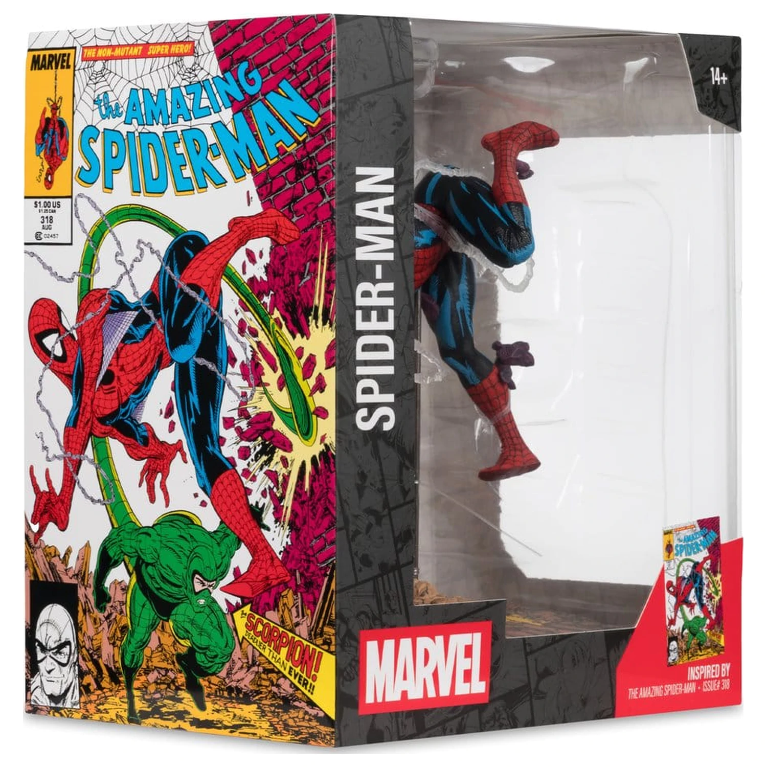 Marvel Collection PVC figúrka 1/10 Spider-Man (The Amazing Spider-Man #318) 17 cm produktová fotografia