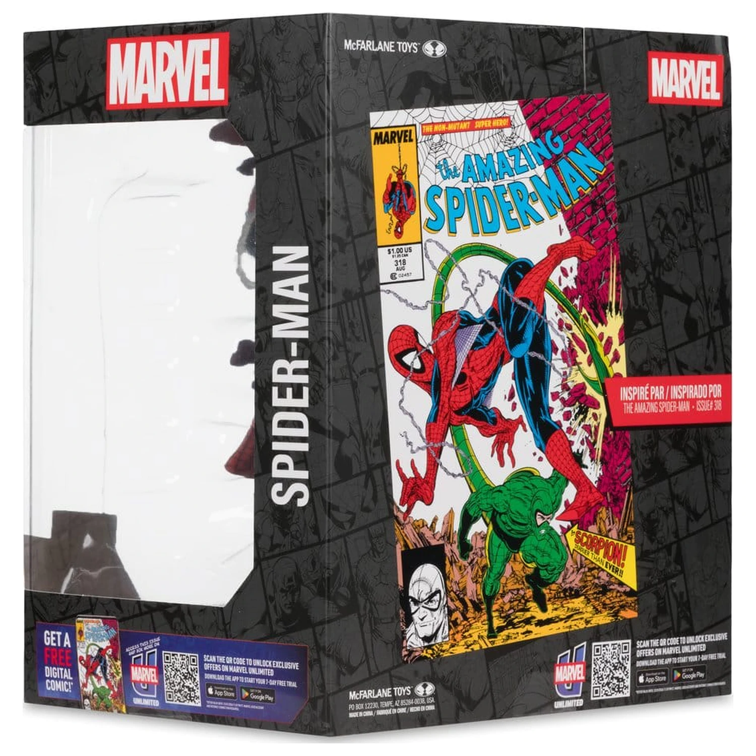 Marvel Collection PVC figúrka 1/10 Spider-Man (The Amazing Spider-Man #318) 17 cm produktová fotografia