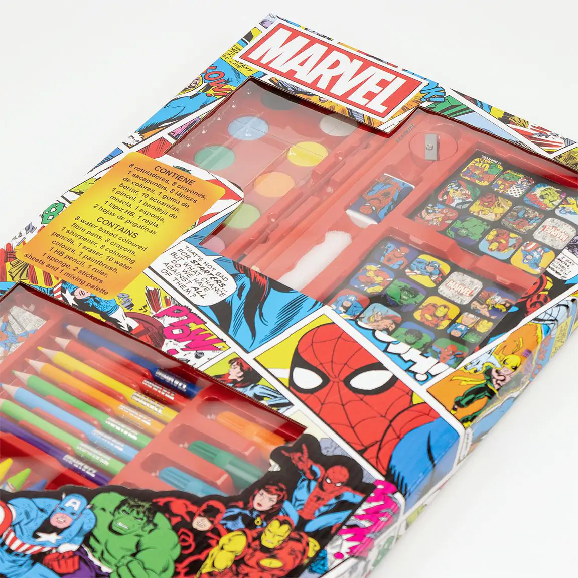 Marvel Súprava písacích potrieb na vyfarbovanie produktová fotografia