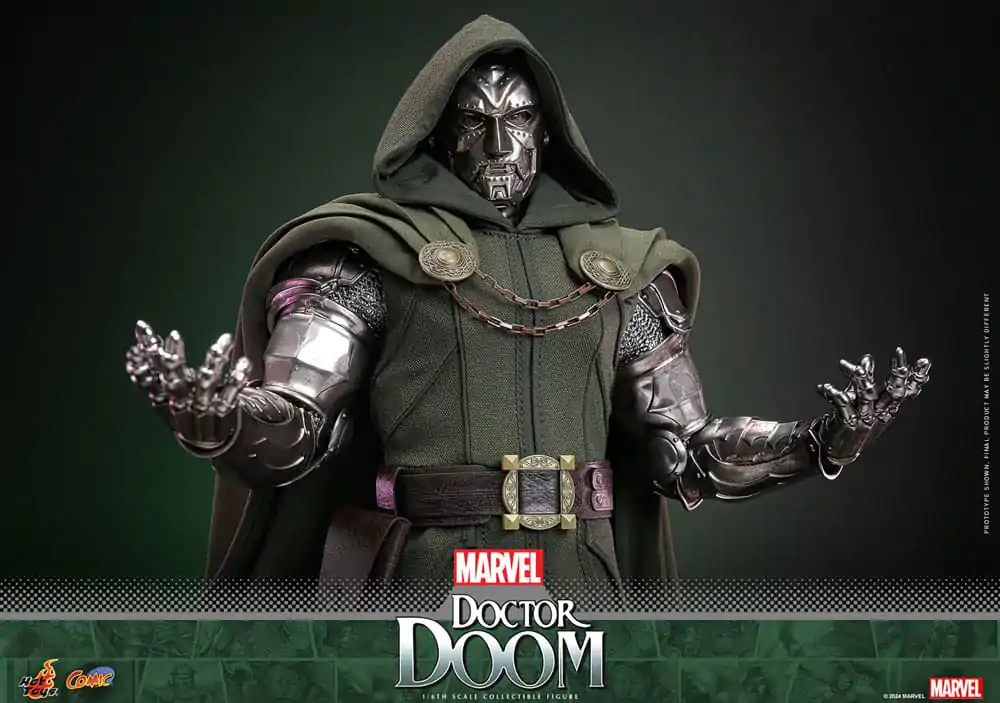 Marvel Comic Masterpiece akčná figúrka 1/6 Doctor Doom 33 cm termékfotó