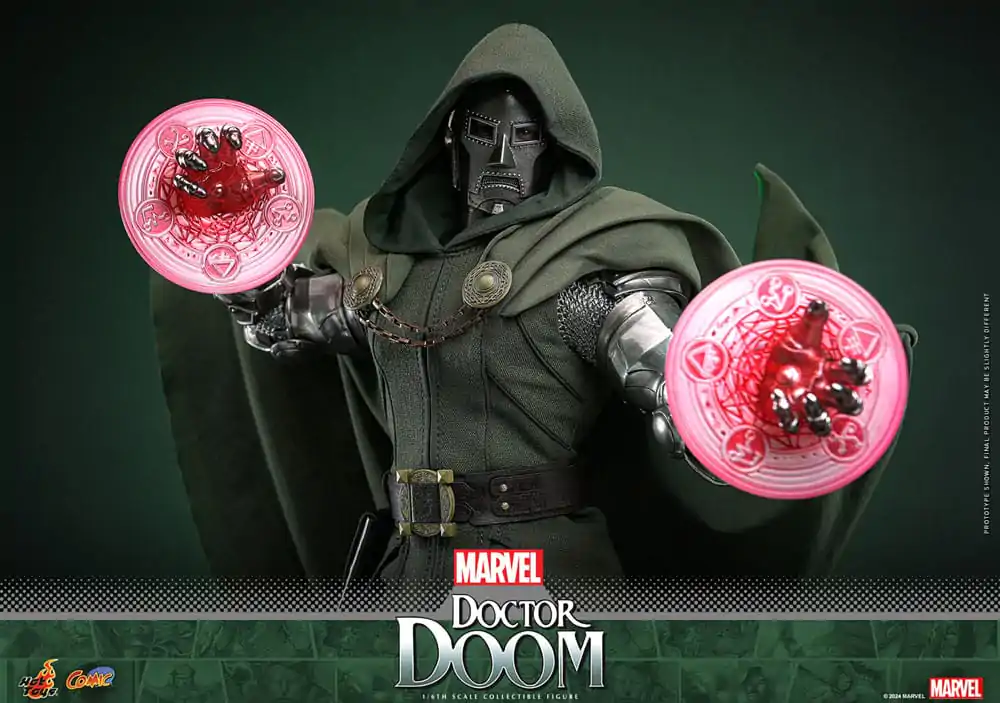 Marvel Comic Masterpiece akčná figúrka 1/6 Doctor Doom 33 cm termékfotó