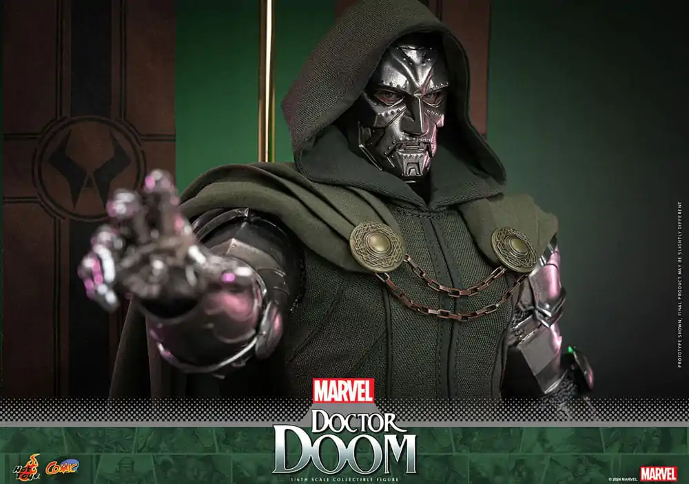 Marvel Comic Masterpiece akčná figúrka 1/6 Doctor Doom 33 cm termékfotó