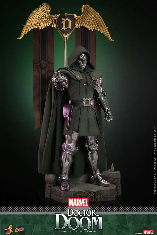 Marvel Comic Masterpiece akčná figúrka 1/6 Doctor Doom 33 cm termékfotó