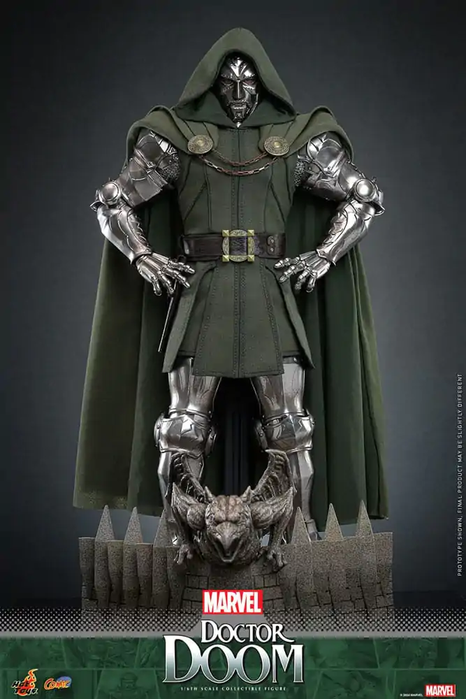 Marvel Comic Masterpiece akčná figúrka 1/6 Doctor Doom 33 cm termékfotó