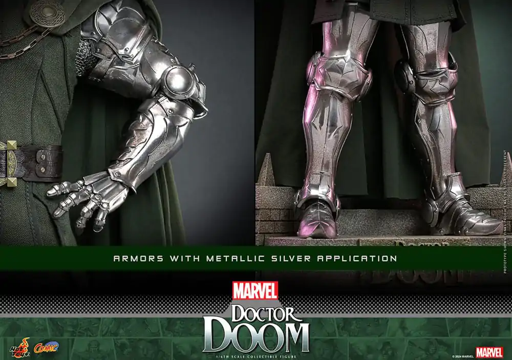 Marvel Comic Masterpiece akčná figúrka 1/6 Doctor Doom 33 cm termékfotó