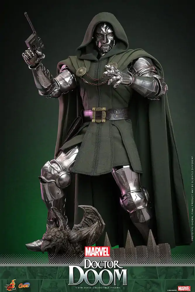 Marvel Comic Masterpiece akčná figúrka 1/6 Doctor Doom 33 cm termékfotó