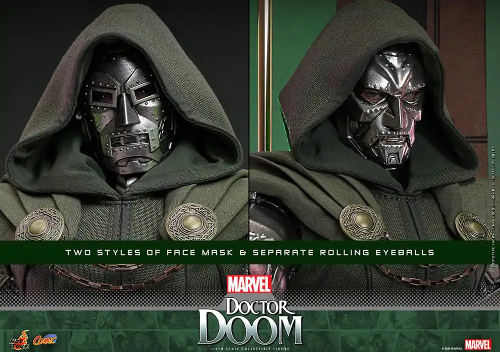 Marvel Comic Masterpiece akčná figúrka 1/6 Doctor Doom 33 cm termékfotó